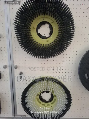 Hard and Soft Floor Scrubber Brushes