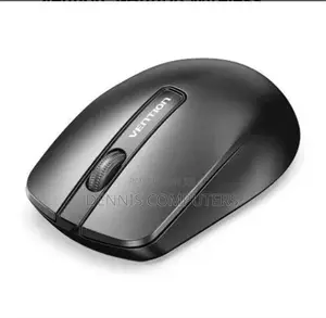 Vention 3-Button Wireless Computer Mouse With Usb Receiver Black