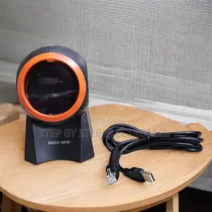 Space Efficient 1d 2d Desktop Barcode Scanner With Auto Sleep Mode