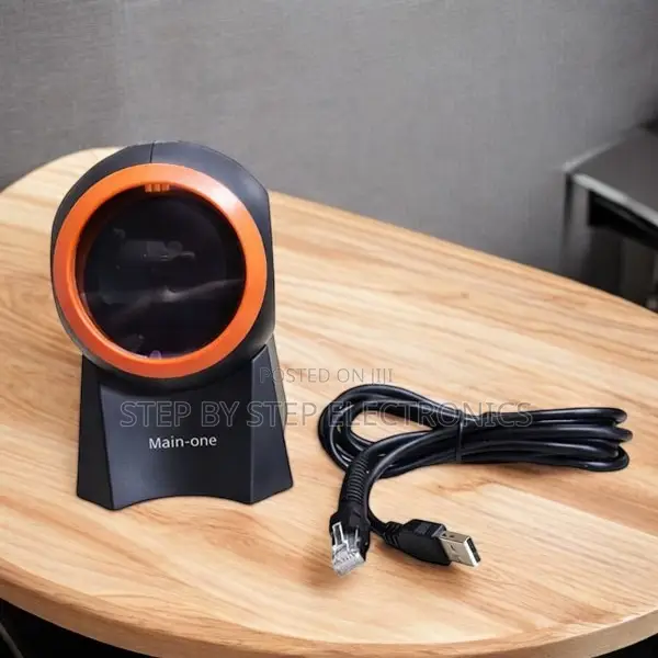 Easily Mountable 1d 2d Desktop Barcode Scanner Hands-Free