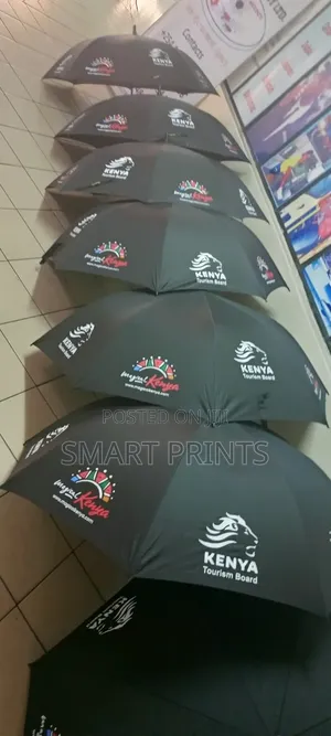 Brilliant Quality Umbrella Branding Available