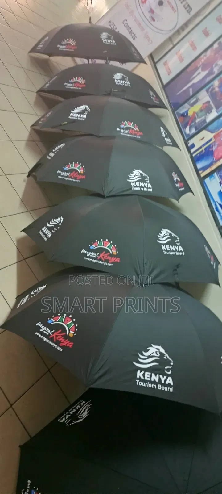 Brilliant Quality Umbrella Branding Available