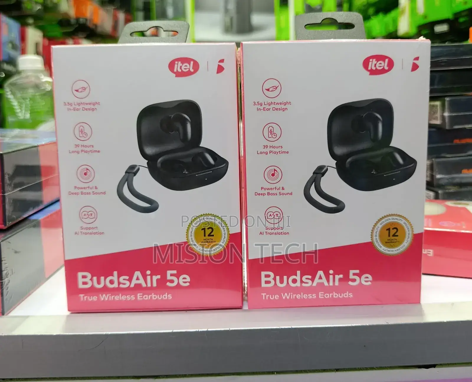 Itel Budsair 5e True Wireless Earbuds 