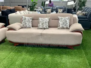 Creamy Cool 3 Seater Sofa