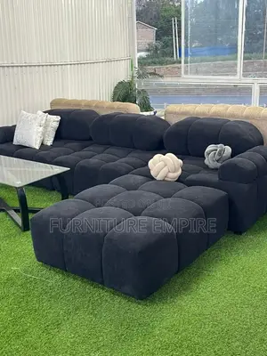 Rustic Cool 6 Seater Bubble L Sofa