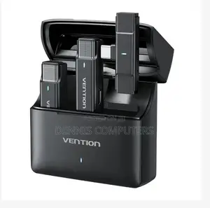 Vention Usb-c 2-pack Wireless Lavalier Microphone Black Type