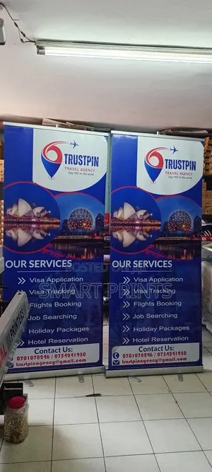 High-Quality Rollup Banner Printing With Sharp Colors