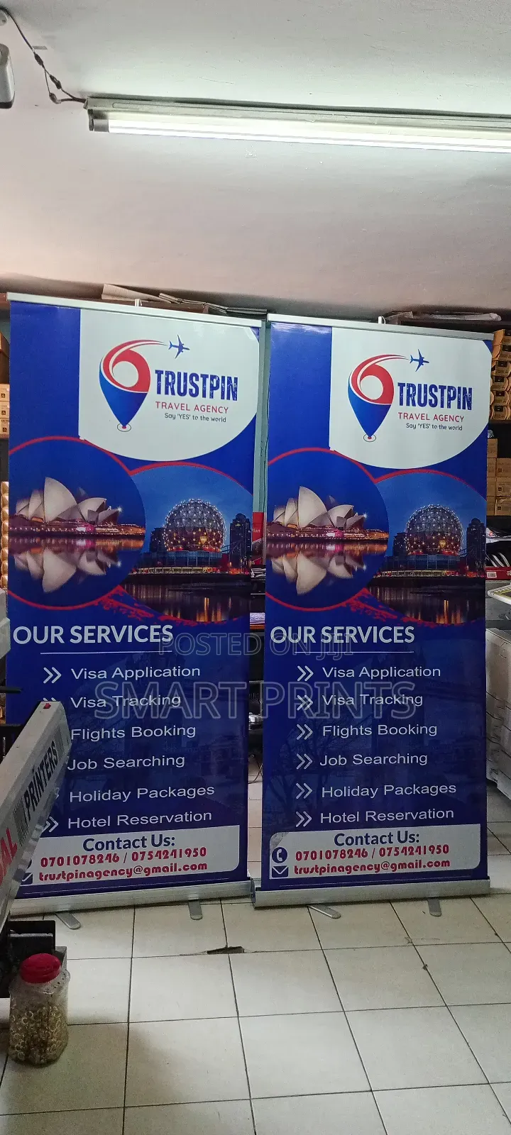 High-Quality Rollup Banner Printing With Sharp Colors