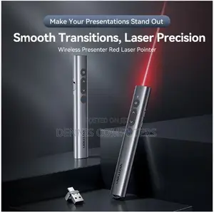 Wireless Powerpoint Presentation Clicker With Red Laser Pointer –