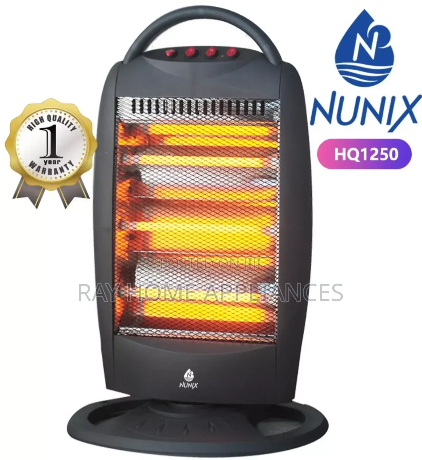 Nunix Ceramic Quartz Room Heater