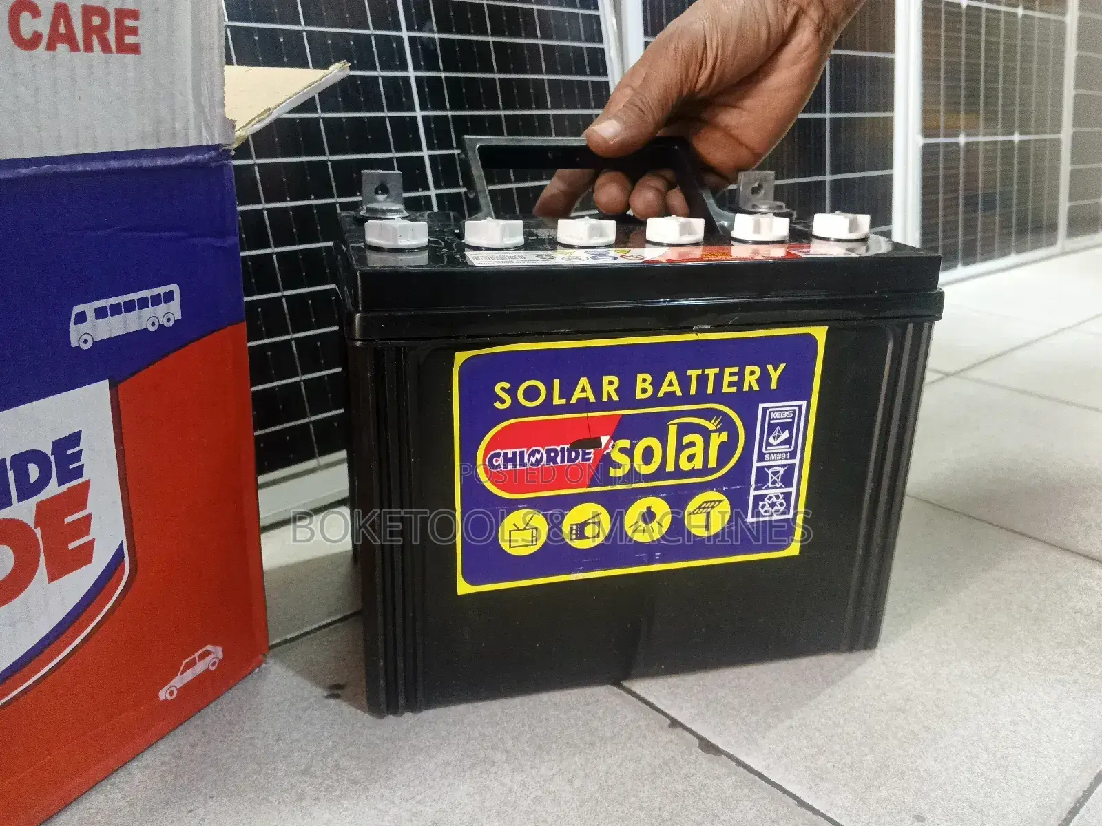 Chloride Exide 50 Ah Solar Battery