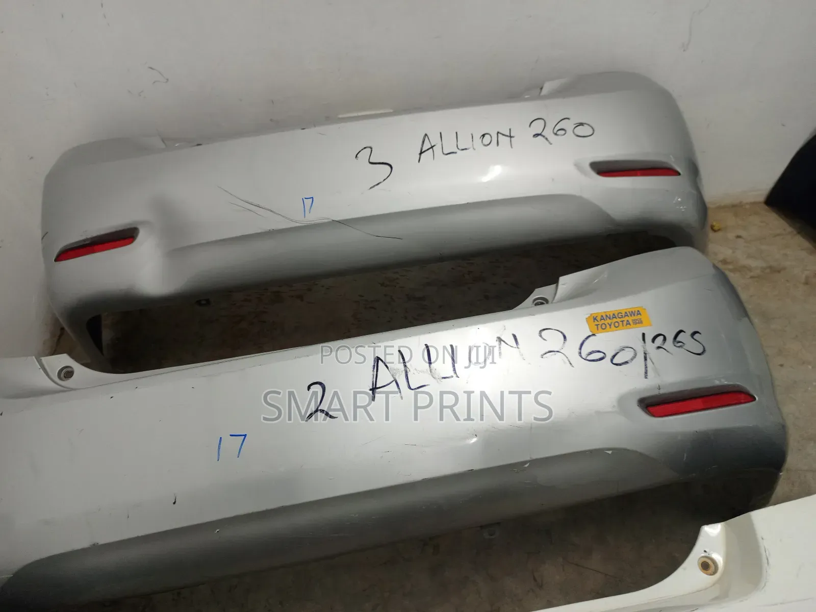 Imported Toyota Allion 260 Back Bumper Available