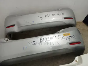 Imported Toyota Allion 260 Back Bumper Available