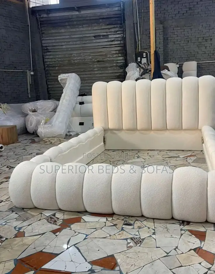 5x6 Modern Upholstered Bed