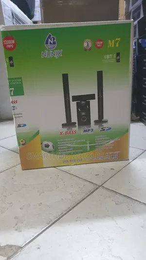Nunix 3.1ch M7 Home Theater Sub Woofer Speaker System