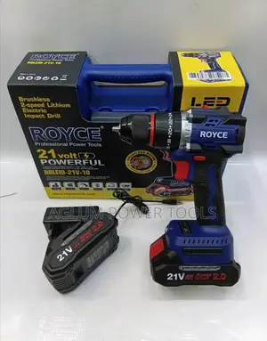 21v L.E.D Royce Brushless Drill