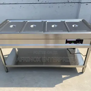 Electric Bain Marie Food Warmer Display – Stainless Steel (Gn Inserts)