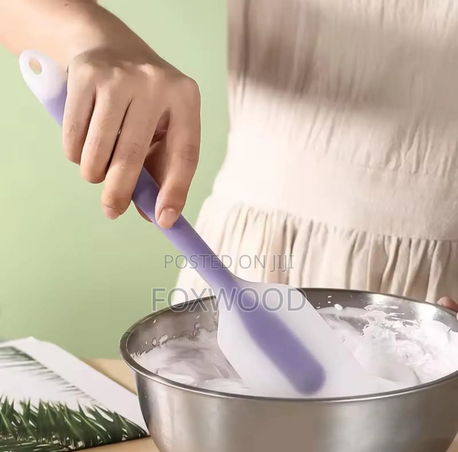 Translucent Cream Spatula 3pcs