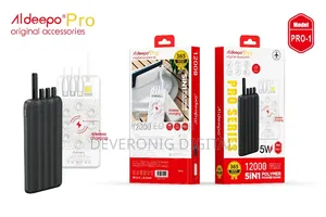 *Aldeepo Pro 1 - 12000mah Wireless Charging Powerbank