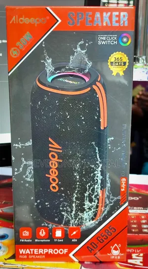 *Aldeepo 30w Adg585*
- Microphone Port
- Heavy Bass and Clear Audio