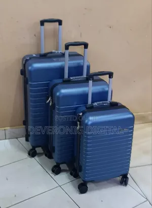3 in 1 Luxurious Fibre Suitcase