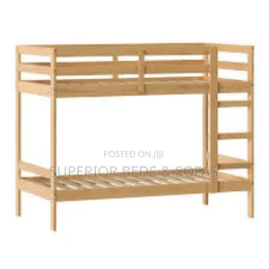 Wooden Bunk Bed Size 3 by 6 Top and Bottom.