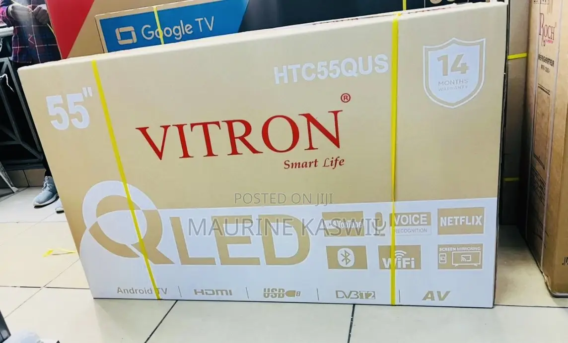Vitron 55” Qled Android Tv -55qus