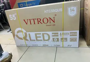 Vitron 55” Qled Android Tv -55qus