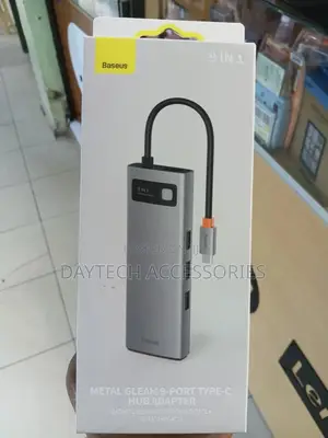 Baseus Metal Gleam Series 9-in-1 Type-C Hub Docking Station