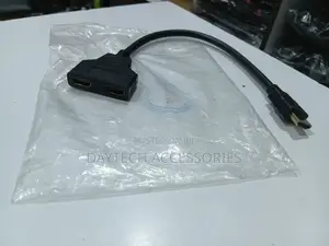 Hdmi Splitter Cable 1 Male to Dual Hdmi 2 Female Y Splitter