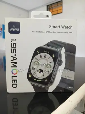 Wiwu Sw08 Sports Smart Watch – Black