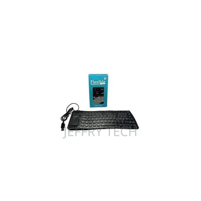 Wired Flexible Computer Keyboard