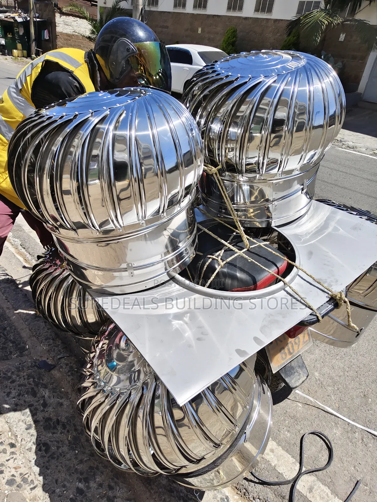 Stainless Steel Wind-driven Roof Ventilators