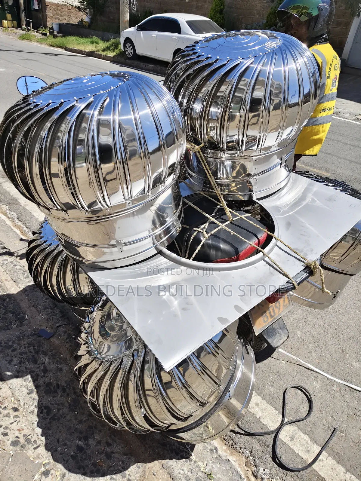 Stainless Steel Wind-driven Roof Ventilators