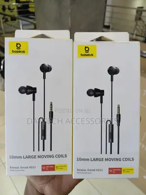 Baseus Encok Hz11 3.5mm Jack Wired Earphone, Universal Headset in-Ear