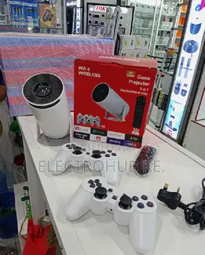 Hy300 Pro Gaming Android Projector 2 In 1 Professional Chip