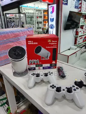 Smart Android Projector With Gaming Console - Hy300 Pro