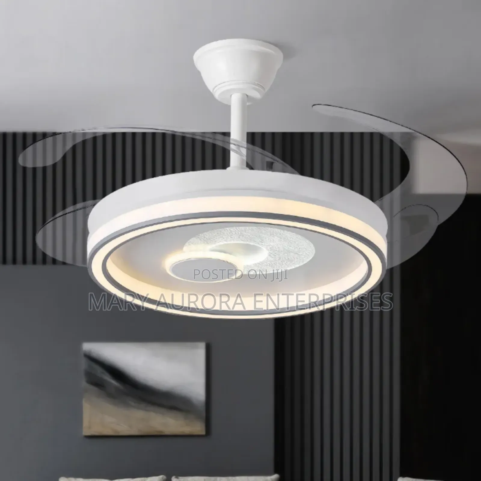 Ceiling Light With Fan