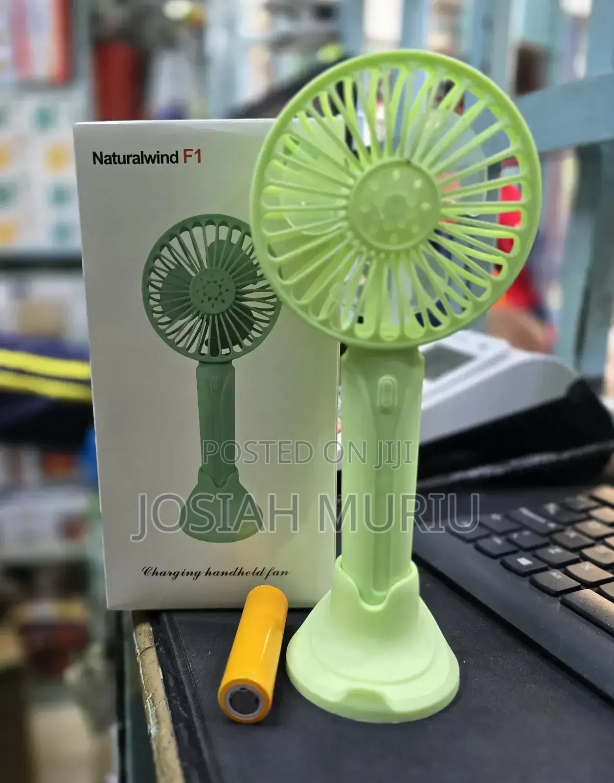 *Hand Held Rechargeable Mini Fan