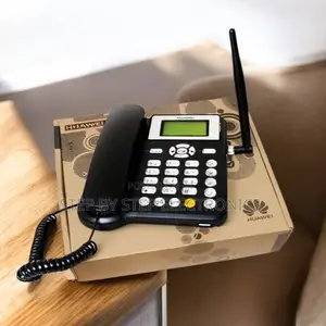 GSM Fixed Wireless Desktop Phone One Sim Rechargeable Long Battery