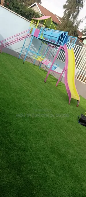 Artificial Green Grass for Children Playgardens