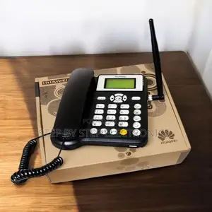 GSM Fixed Wireless Phone Rechargeable LCD Screen Long Standby