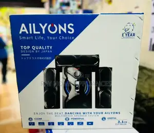 Ailyons 3.1ch Hometheatre Multimedia Bluetooth Speaker System