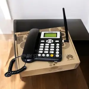 Rechargeable GSM Desktop Phone One Sim Strong Signal Reception