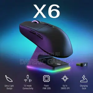 Original X6 Gaming Mouse Attack Shark Brand