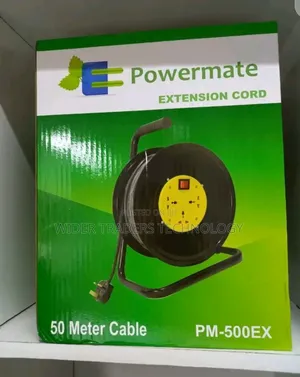 Powermate Extension Reel 
Length: 50 Meters
Cable Thickness: 1.0mm