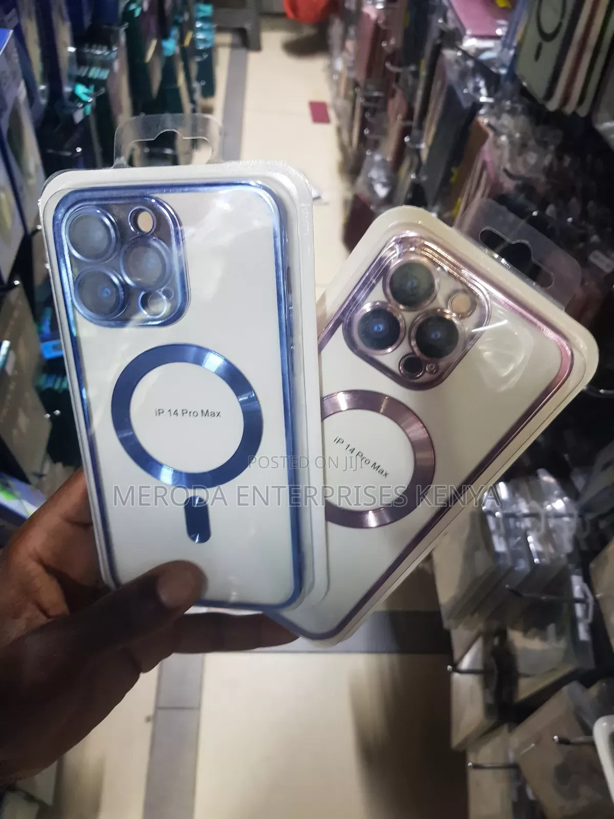 iPhone 14 Pro Max Coloured Magsafe Clear Cases