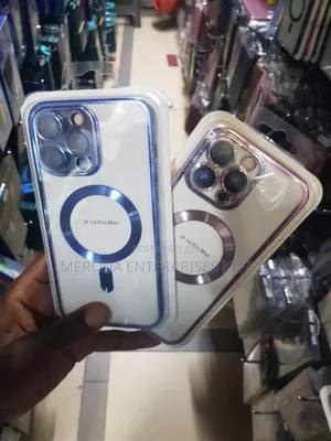 iPhone 14 Pro Max Coloured Magsafe Clear Cases