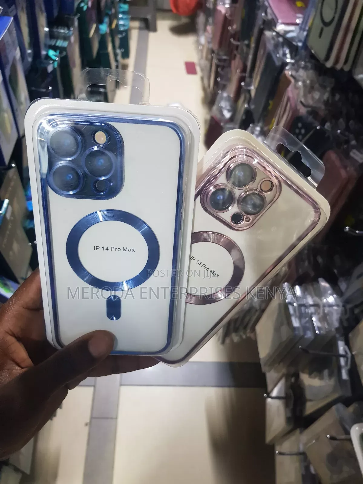 iPhone 14 Pro Max Coloured Magsafe Clear Cases