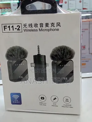 Lapel Wireless Microphone Plug and Play With Clear Timbre.